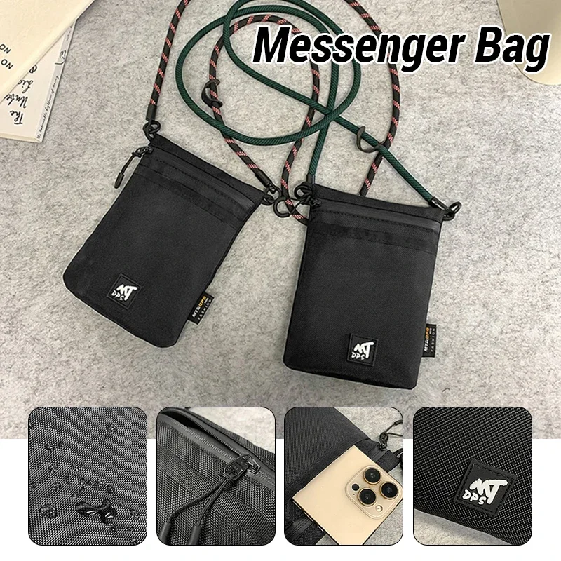 Tablet Shoulder Bag - Borsa a tracolla piccola con cordino