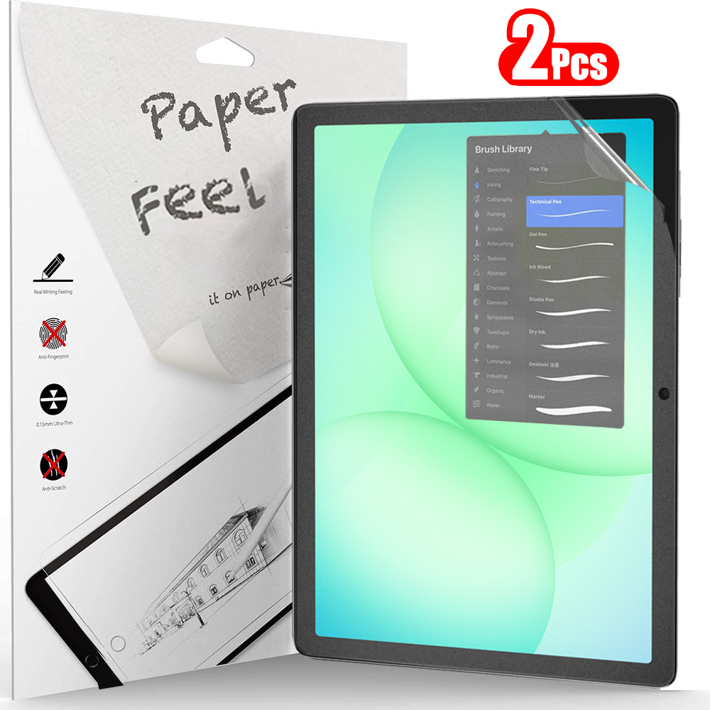 Tablet Accessories Samsung - Pellicola salvaschermo in carta da 2