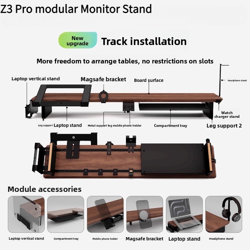 Tablet Lap Desk - Z3 Pro Riser per monitor modulare