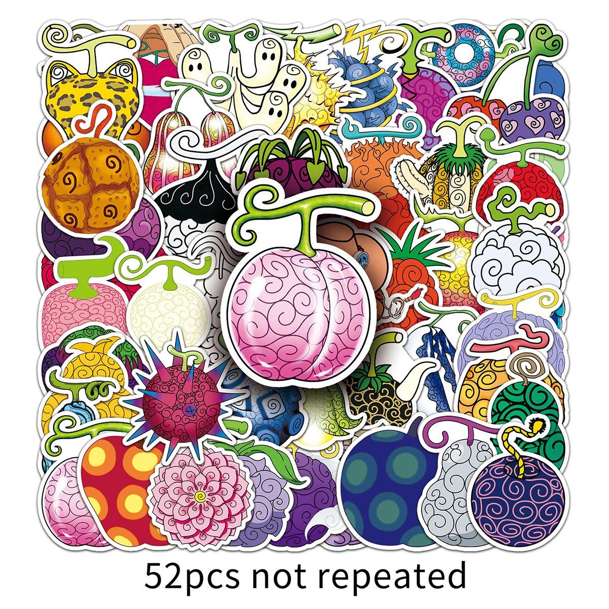 Tablet Accessories Gifts - 52 Pezzi Adesivi Creativi One Piece