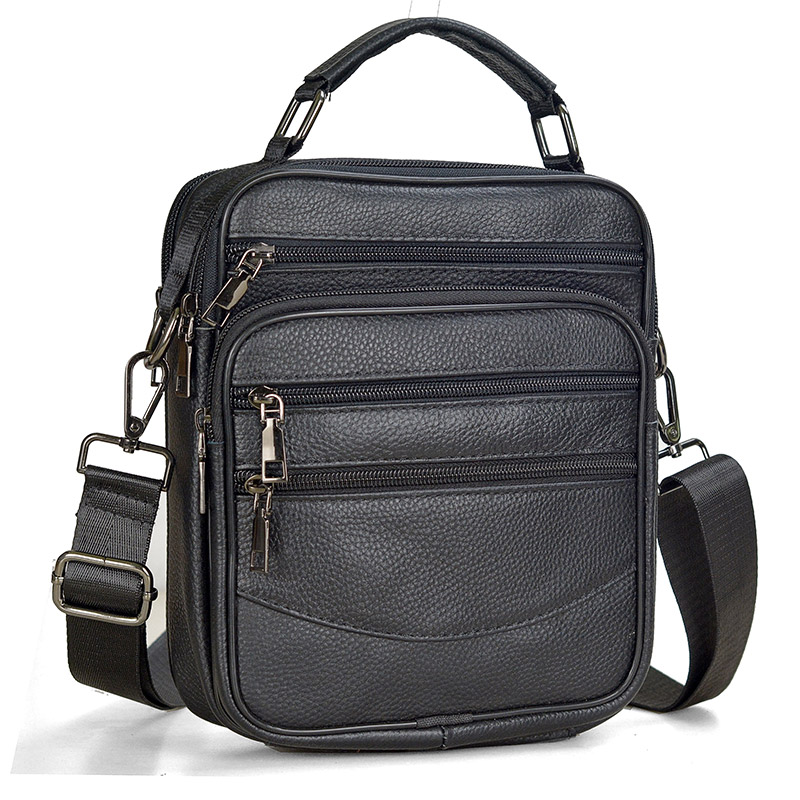 Tablet Shoulder Bag - Moda uomo borse in vera pelle