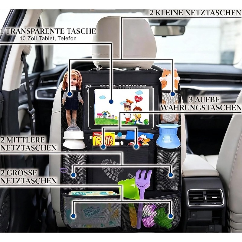 Organizer per Sedile Posterior - Tablet Cover Accessories recensione e prezzo
