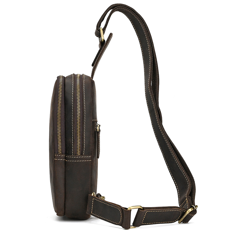 Borsa da petto da uomo in vera - Tablet Shoulder Bag recensione e prezzo