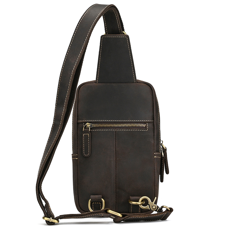 Borsa da petto da uomo in vera - Tablet Shoulder Bag recensione e prezzo