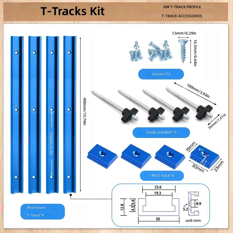 Set di Guide Scorrevoli a T T3 - Tablet Accessories Set recensione e prezzo