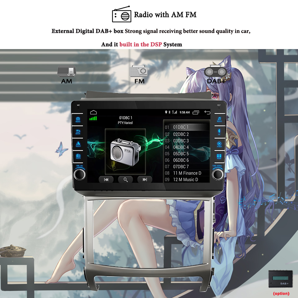 8G + 128G Android14 Per Hyunda - Tablet Danish Mobile & Accessories recensione e prezzo